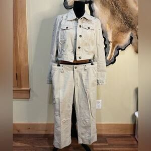 Harley-Davidson‎ Cropped Jacket /Pants Outfit